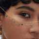  Pop Charms - Silber / 14kt GP - Türkis